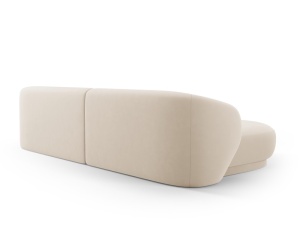COLTAR ELEGANT 4 LOCURI, CAMDEN, BEIGE, STANGA, MATERIAL CATIFEA, ARTIM GROUP SELECTION - Img 4
