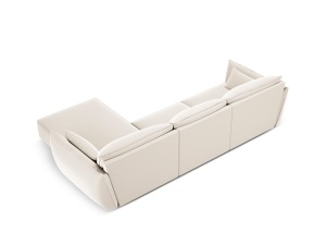 COLTAR ELEGANT DREAPTA 308CM, VANDA 4 LOCURI, DIVERSE CULORI, MATERIAL CATIFEA, ARTIM GROUP COLLECTION - Img 4