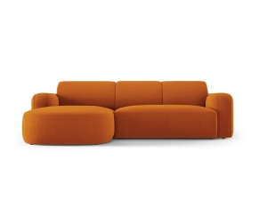 COLTAR ELEGANT STANGA 250CM, JASMIN 4 LOCURI, DIVERSE CULORI, MATERIAL CATIFEA, ARTIM GROUP COLLECTION - Img 14