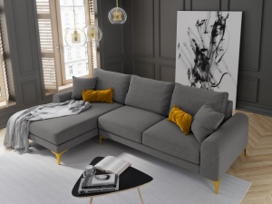 COLTAR ELEGANT STANGA 254CM, MADARA 5 LOCURI, DIVERSE CULORI, MATERIAL TEXTIL, ARTIM GROUP COLLECTION - Img 17