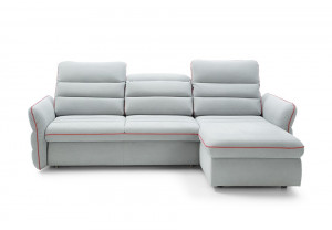COLTAR EXTENSIBIL ERGONOMIC MARCO GRI/ROSU DESIGN MODERN PSK - Img 2