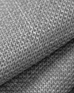COLTAR EXTENSIBIL GLORIA, PE DREAPTA, GRI DESCHIS, 170X286 CM, TAPITAT CU TAPITERIE DIN TEXTIL STRUCTURAT BJORN, MICADONI - Img 6