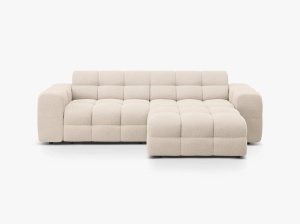 COLTAR KENDAL, DREAPTA, 4 LOCURI, 256 CM, DIVERSE CULORI SI MATERIALE, DESIGN DEOSEBIT - Img 12