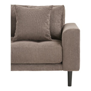 COLTAR LIDO 390CM, DIN LEMN SI TEXTIL RAIAT, CULOARE MARO, HOUSE NORDIC - Img 4