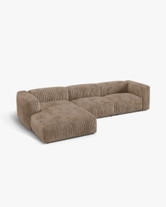 COLTAR MARTINA, 130X176 CM, PE STANGA, GHINDA, TAPITAT CU TAPITERIE DIN TEXTIL CORDOI TILIA, MICADONI - Img 2