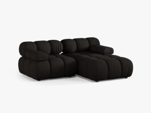 COLTAR MODULAR BELLIS, PE DREAPTA, CU TAPITERIE DIN TEXTIL STRUCTURAT LIBERTY, MICADONI - Img 2