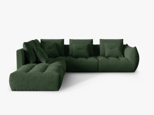 COLTAR MODULAR BLOOM STANGA, 4 LOCURI, 316 CM, DIVERSE CULORI SI MATERIALE, DESIGN DEOSEBIT - Img 14