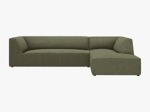 COLTAR MODULAR RUBY, DREAPTA, 4 LOCURI, 273 CM, DIVERSE CULORI SI MATERIALE, DESIGN DEOSEBIT - Img 6