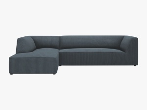 COLTAR MODULAR RUBY, STANGA, 4 LOCURI, 273 CM, DIVERSE CULORI SI MATERIALE, DESIGN DEOSEBIT - Img 7