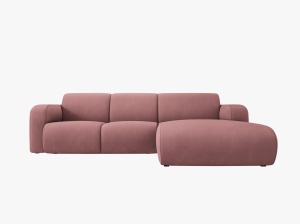 COLTAR MOLINO, DREAPTA, 4 LOCURI, 250 CM, DIVERSE CULORI SI MATERIALE, DESIGN DEOSEBIT - Img 2