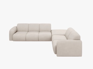 COLTAR MOLINO, DREAPTA, 6 LOCURI, 315 CM, DIVERSE CULORI SI MATERIALE, DESIGN DEOSEBIT - Img 5