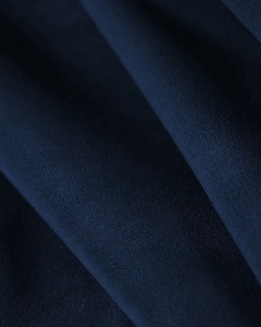 COLTAR SPATIOS SI CONFORTABIL KAELLE, 264 CM, PE STANGA, ALBASTRU ROYAL, CU TAPITERIE DIN TEXTIL CATIFEA BLUVEL, MICADONI - Img 4