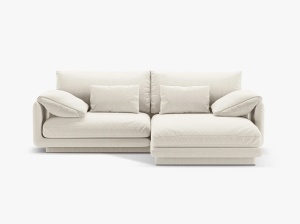 COLTAR TORINO, DREAPTA, 3 LOCURI, 220 CM, DIVERSE CULORI SI MATERIALE, DESIGN DEOSEBIT - Img 10