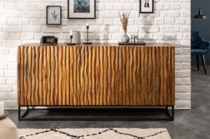 COMODA 160CM, AMAZONAS, DIN LEMN DE MANGO SI METAL, DESIGN RETRO, ARTIM GROUP SELECTION - Img 4