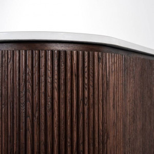COMODA BARKLEY, 180 CM, ALB/MARO/AURIU ANTICHIZAT, DIN LEMN DE STEJAR, MARMURA SI METAL, RICHMOND INTERIORS - Img 6