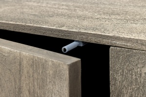 COMODA/BUFET, ART DECO 170CM, 3D, LEMN DE MANGO, GRI, ARTIM GROUP SELECTION - Img 3
