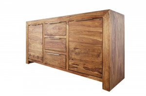 COMODA DIN LEMN MASIV 135CM, LAGOS, DESIGN RUSTIC, ARTIM GROUP SELECTION - Img 6