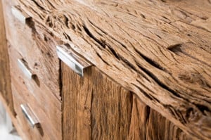 COMODA DIN LEMN MASIV RECICLAT, BARRACUDA 160CM, ARTIM GROUP SELECTION - Img 5