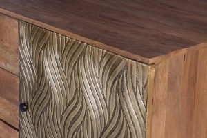 COMODA LIVING 160CM, COD 6762, DIN LEMN DE MANGO SI METAL, ARTIM GROUP SELECTION - Img 6
