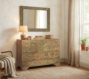 COMODA LIVING, ARTIM 124CM, DIN LEMN DE MANGO, REALIZATA MANUAL, ARTIM GROUP SELECTION - Img 2
