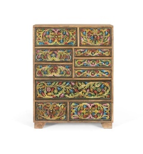 COMODA LIVING/DORMITOR, ARTIM 99CM, DIN LEMN DE MANGO, REALIZATA MANUAL, ARTIM GROUP SELECTION