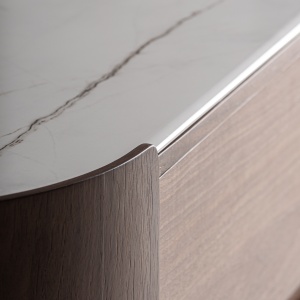 COMODA LIVING EXCLUSIVISTA STUETTA 140CM, FURNIR, MDF STEJAR SI PIATRA, VICAL HOME - Img 4