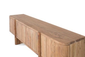 COMODA TV 170CM, LEMN DE SALCAM, GINER Y COLOMER - Img 4