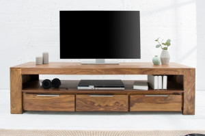 COMODA TV 170CM, MAKASSAR, LEMN DE TRANDAFIR, REALIZAT MANUAL, ARTIM GROUP COLLECTION - Img 2