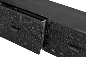 COMODA TV 180CM, LEMN DE MANGO SI PICIOARE DE METAL, GINER Y COLOMER - Img 6