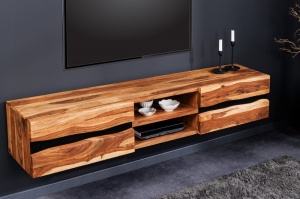 COMODA TV, AMAZONAS 160CM, LEMN MASIV DE SHEESHAM, MONTAJ SUSPENDAT, ARTIM GROUP SELECTION - Img 6