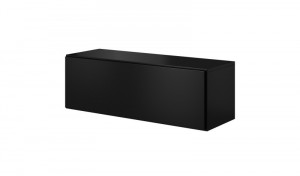 COMODA TV LIVING ROCO RO1 NEAGRA DESIGN MODERN CM - Img 1