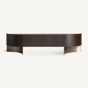 COMODA TV NEUVIC 200CM, DIN FURNIR DIN LEMN SI METAL, DESIGN CONTEMPORAN, VICAL HOME - Img 2