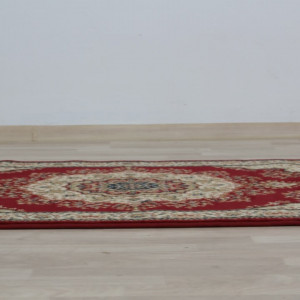 Covor 160x235 cm, vişiniu/amestec de culori/model oriental, KENDRA TIP 3, 0000206717