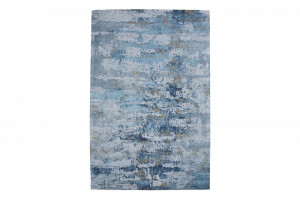 COVOR ABSTRACT 240X160CM, ALBASTRU, DESIGN MODERN - Img 5