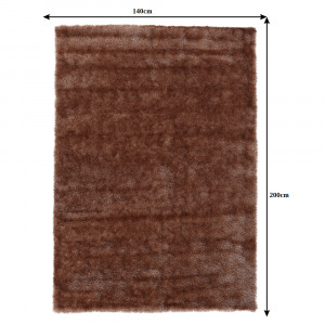 Covor, cupru, 140x200, AROBA, 0000276208