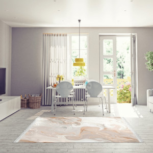 Covor, model bej/crem/alb, 120x180, RENOX TYP 2, 0000229129 - Img 2