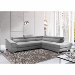 Covor vintage 200x300 cm, maro, MORIA, 0000194637 - Img 5
