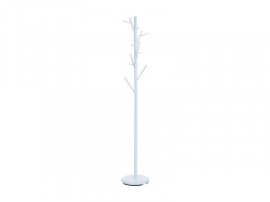 CUIER DE HAINE ZEN, 176 CM, ALB, DIN METAL, STIL MODERN