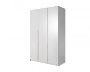 DULAP DORMITOR XELO 140 ALB/STEJAR - DESIGN MODERN - Img 2