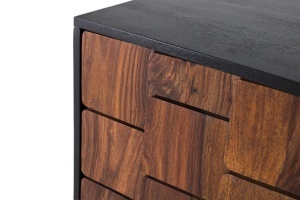 DULAP LIVING 100CM, COD 2280, LEMN DE MANGO, GINER Y COLOMER, STIL MODERN - Img 5