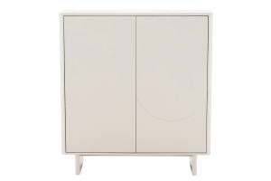 DULAP LIVING SAVOY 130CM, 3D, REALIZAT DIN MDF SI PLACA CERAMICA, CULOARE ALBA, ARTIM GROUP SELECTION - Img 4