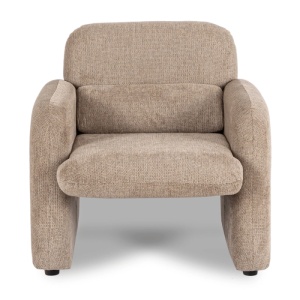 FOTOLIU, ARTIM MEBLE, REALIZAT DIN MATERIAL TEXTIL BEJ SI METAL, STIL MODERN - Img 3