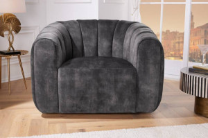 FOTOLIU BABYLON, CATIFEA GRI INCHIS, ROTATIV, COD 43528, DESIGN RETRO - Img 2