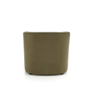 FOTOLIU CONFORTABIL ENRICO, VERDE/NATUR, TAPITERIE DIN CATIFEA, STIL MODERN - Img 3