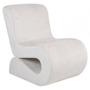 FOTOLIU CONFORTABIL FRANKIE, CREM, TAPITERIE CHENILLE, STIL MODERN, RICHMOND INTERIORS