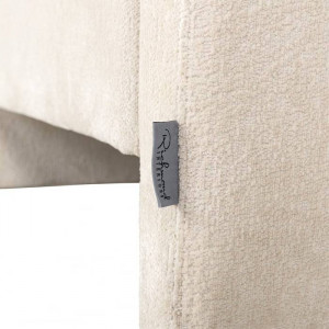 FOTOLIU CONFORTABIL SANDRO, ALB, TAPITERIE CHENILLE, STIL MODERN, RICHMOND INTERIORS - Img 6