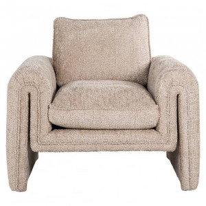 FOTOLIU CONFORTABIL SANDRO, BEJ, TAPITERIE BOUCLE, STIL MODERN, RICHMOND INTERIORS - Img 2
