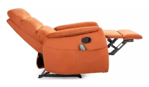 FOTOLIU CONFORTABIL SOLON VELVET, SCORTISOARA BLUVEL 4215, CU FUNCTIE DE MASAJ, RABATARE SI PORT USB INCORPORAT - Img 2