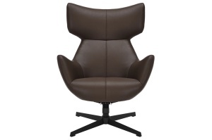 FOTOLIU CU TABURET, VOGUE ROTATIV 360 GRADE, PIELE ECO MARO SI CADRUL METALIC, ARTIM GROUP SELECTION - Img 3