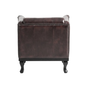 FOTOLIU DE LUX CHESTERFIELD DOVER, DIN PIELE NATURALA, CULOARE MARO, ARTIM SELECTION - Img 2